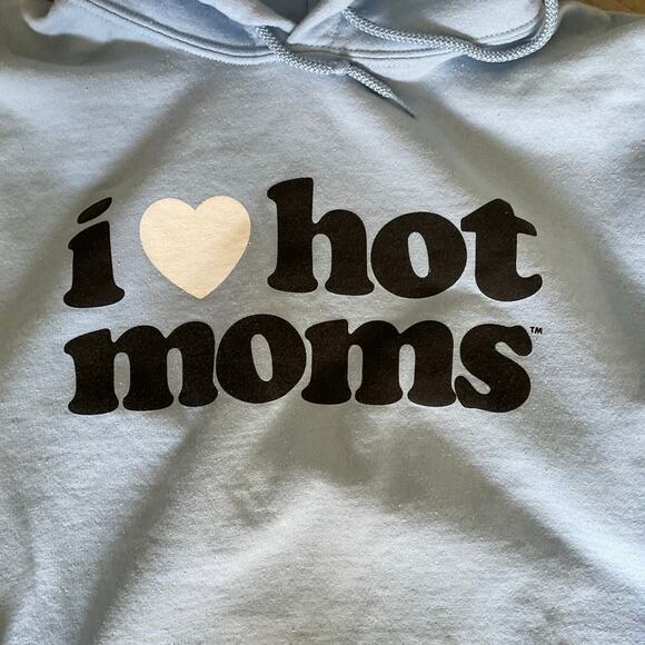 I love hot moms hoodie Danny Duncan size L - Picture 2 of 3